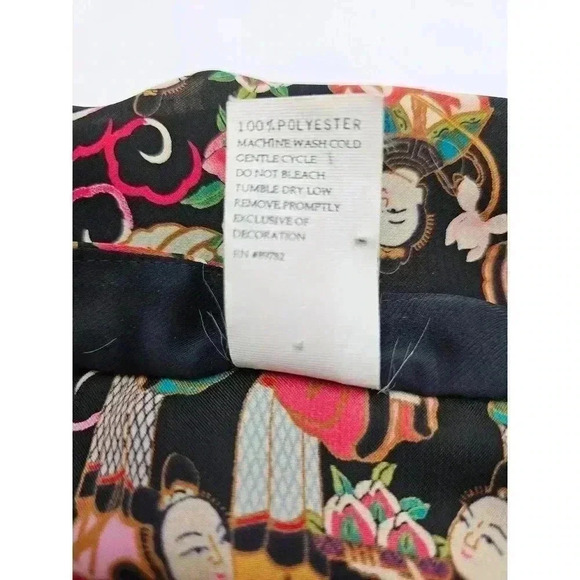Josie Natori Women's Size S Asian Print Pajama Set - Picture 3 of 11